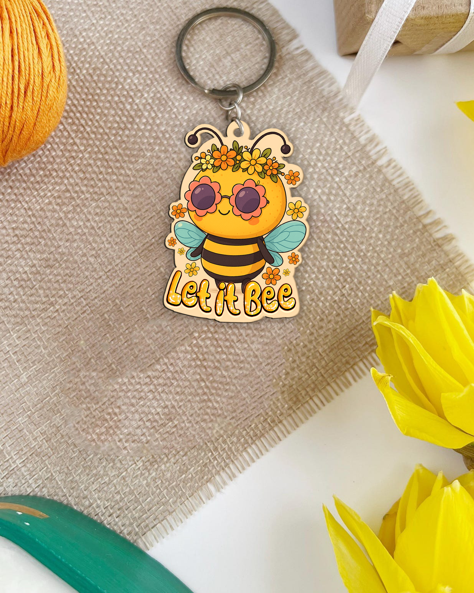 LET IT BEE ORNAMENT & KEYCHAIN - TYQY0508253