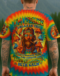 I'M PEACE TIE DYE ALL OVER PRINT - TYQY1108251