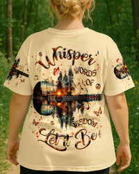 WHISPER WORDS OF WISDOM LET IT BE GUITAR ALL OVER PRINT - YHHG2506254