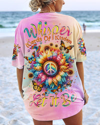 WHISPER WORDS OF WISDOM SUNFLOWER ALL OVER PRINT - TLNZ0411231