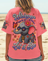 WHISPER WORDS OF WISDOM LET IT BE ELEPHANT ALL OVER PRINT - TYQY2807251