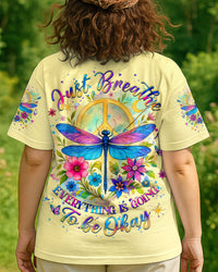 JUST BREATHE DRAGONFLY ALL OVER PRINT - YHHG0506254
