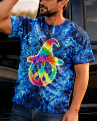 COLORFUL HALLOWEEN WITCH PEACE SWIRL ALL OVER PRINT - TYLN1109261