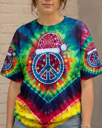 SANTA PEACE BURST CHRISTMAS ALL OVER PRINT - TY0710261