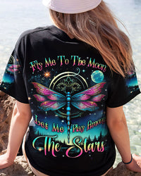 FLY ME TO THE MOON DRAGONFLY ALL OVER PRINT - YHLN1407232