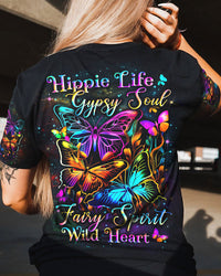 HIPPIE LIFE GYPSY SOUL FAIRY SPIRIT ALL OVER PRINT - YHLN0706231