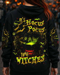 IT'S HOCUS POCUS TIME WITCHES HALLOWEEN ALL OVER PRINT - YHHG3107251