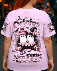 IN OCTOBER WE WEAR PINK BOO BREAST CANCER AWARENESS ALL OVER PRINT - YHHG2008252