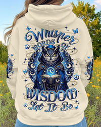 WHISPER WORDS OF WISDOM LET IT BE OWL ALL OVER PRINT - YHLN2910251