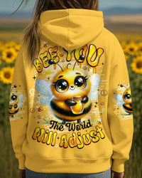 BEE YOU THE WORLD WILL ADJUST ALL OVER PRINT - TYQY3009251