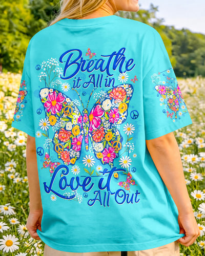 BREATHE IT ALL IN BUTTERFLY ALL OVER PRINT - TYQY1906261