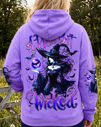 A WEE BIT WICKED HALLOWEEN WITCH ALL OVER PRINT - TYQY3007262