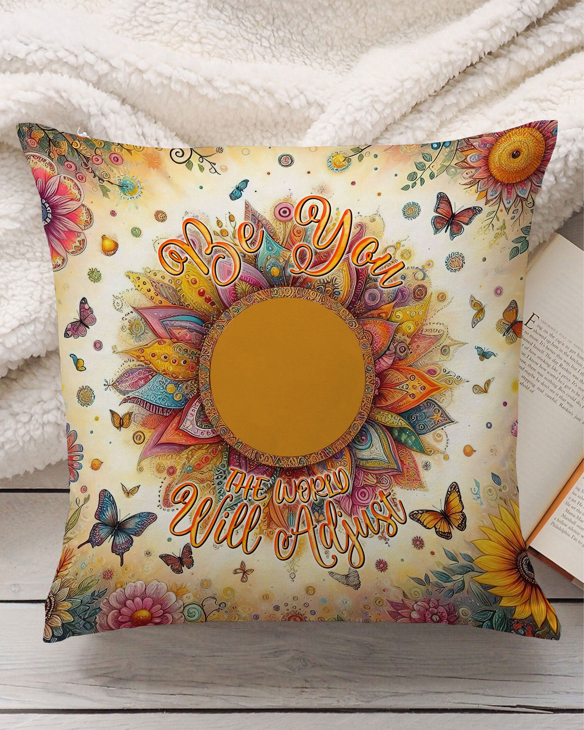 PERSONALIZED BE YOU THE WORLD WILL ADJUST  PILLOW - TLNT0301254