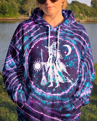 FEELIN' WITCHY HALLOWEEN MYSTIC SWIRL ALL OVER PRINT - TY0909261