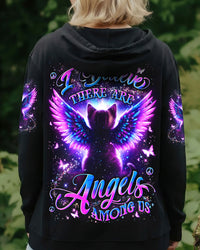 I BELIEVE THERE ARE ANGELS AMONG US CAT ALL OVER PRINT - YHLN0202261