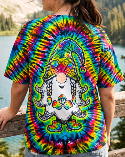 MUSHROOM GNOME COLORFUL SPIRAL ALL OVER PRINT - TYQY1709261