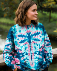DRAGONFLY TIE DYE ALL OVER PRINT - TYQY1712251