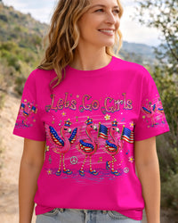 LET'S GO GIRLS FLAMINGO ALL OVER PRINT  - TLHG2703261