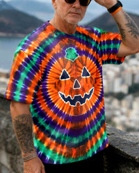 HALLOWEEN PUMPKIN SWIRL ALL OVER PRINT - TYLN2506265