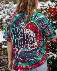HOHOHO SNOWFLAKE SANTA CAT CHRISTMAS SWIRL ALL OVER PRINT - TYQY1010262