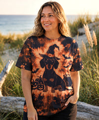 DACHSHUND DOG WITCHY HALLOWEEN BURST ALL OVER PRINT - TLHG0909267