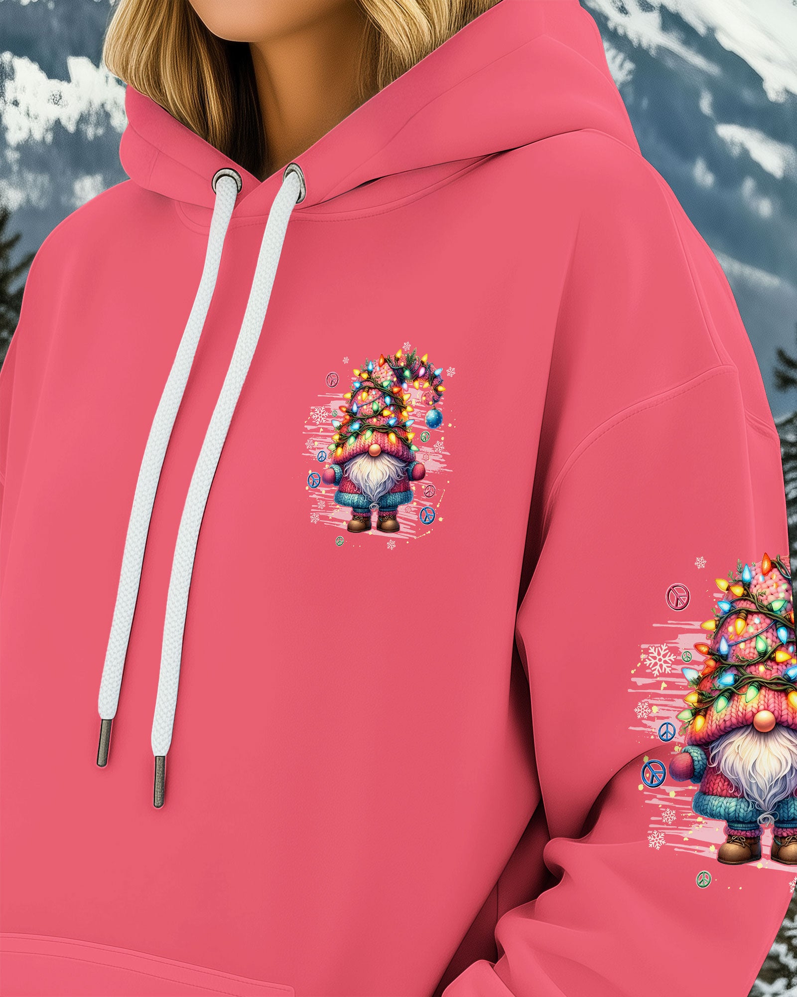 WHISPER WORDS OF WISDOM LET IT BE GNOME CHRISTMAS ALL OVER PRINT - TYQY1411252