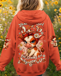 YEAH I'VE GOT OCD COW ALL OVER PRINT - TYQY2611253