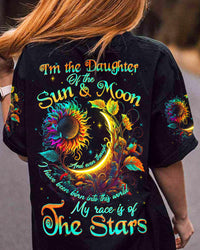 I AM THE DAUGHTER OF THE SUN AND MOON SUNFLOWER ALL OVER PRINT - TLNZ2804231