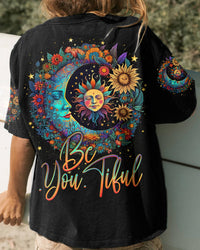 BE YOU TIFUL MOON FLORAL ALL OVER PRINT - TLNZ0805232