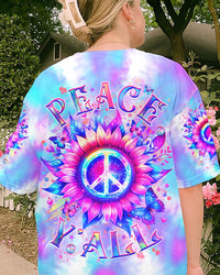 PEACE Y'ALL ALL OVER PRINT - YHHG1405241