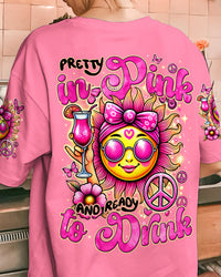 PRETTY IN PINK HIPPIE SUN ALL OVER PRINT - TYQY0407243