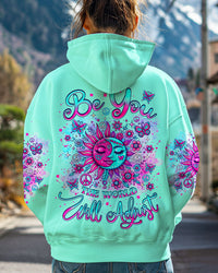 BE YOU THE WORLD WILL ADJUST SUN MOON ALL OVER PRINT  - TLNZ1302253