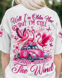 RUNNING AGAINST THE WIND FLAMINGOS ALL OVER PRINT - TYQY2304242
