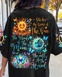 SHE HAS THE SPIRIT OF THE SUN ALL OVER PRINT - TYQY2504241