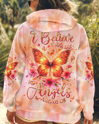 I BELIEVE THERE ARE ANGELS AMONG US BUTTERFLY  ALL OVER PRINT - TLHG1111244