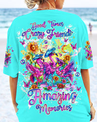 GOOD TIMES CRAZY FRIEND FLAMINGO ALL OVER PRINT - TLNZ0405241
