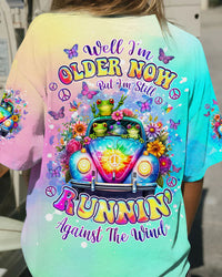 RUNNING AGAINST THE WIND FROG TIE DIE ALL OVER PRINT - TLNZ1704245