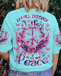 TRAVEL THROUGH LIFE PEACE ALL OVER PRINT - TLNZ0904242
