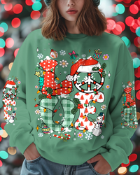 PEACE LOVER CHRISTMAS ALL OVER PRINT - TYQY2110243