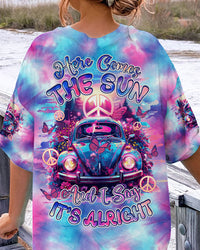 HERE COMES THE SUN TIE DYE ALL OVER PRINT - TLNZ2703244