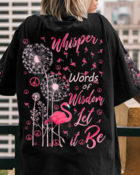 WHISPER WORDS OF WISDOM FLAMINGO ALL OVER PRINT - TYQY1207241