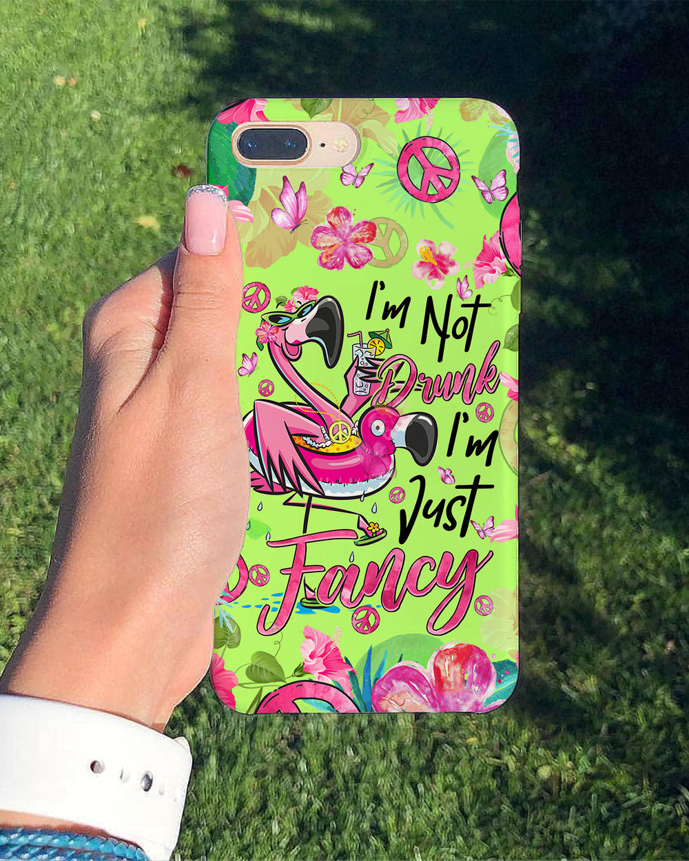 I'M JUST FANCY FLAMINGO PHONE CASE - TYQY2105242