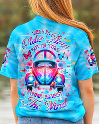 RUNNING AGAINST THE WIND CAR TIE DYE ALL OVER PRINT - YHHG1604251