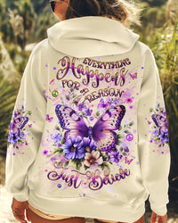 JUST BELIEVE BUTTERFLY ALL OVER PRINT - YHHG2608244