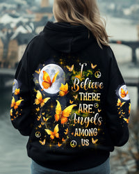 I BELIEVE THERE ARE ANGELS AMONG US BUTTERFLY ALL OVER PRINT - TLNZ1810244