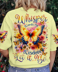 WHISPER WORDS OF WISDOM BUTTERFLY ALL OVER PRINT - TLNZ0907244