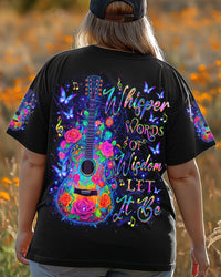 WHISPER WORDS OF WISDOM LET IT BE GUITAR ALL OVER PRINT - TLNZ2703255