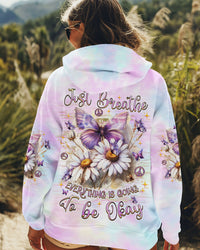 JUST BREATHE BUTTERFLY ALL OVER PRINT - TLNZ2409242