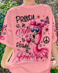PRETTY IN PINK FLAMINGO ALL OVER PRINT - TYQY1806244