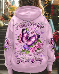 JUST BREATHE BUTTERFLY ALL OVER PRINT - YHHG1710243